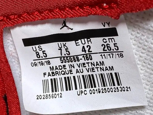 OG 1 Air Retro Gym High Red 